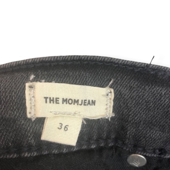 NEW Madewell Black The Mom Jeans - Picture 5 of 13